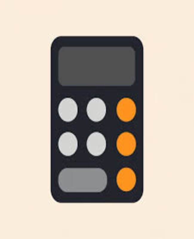 Custom Drag & Drop Calculator